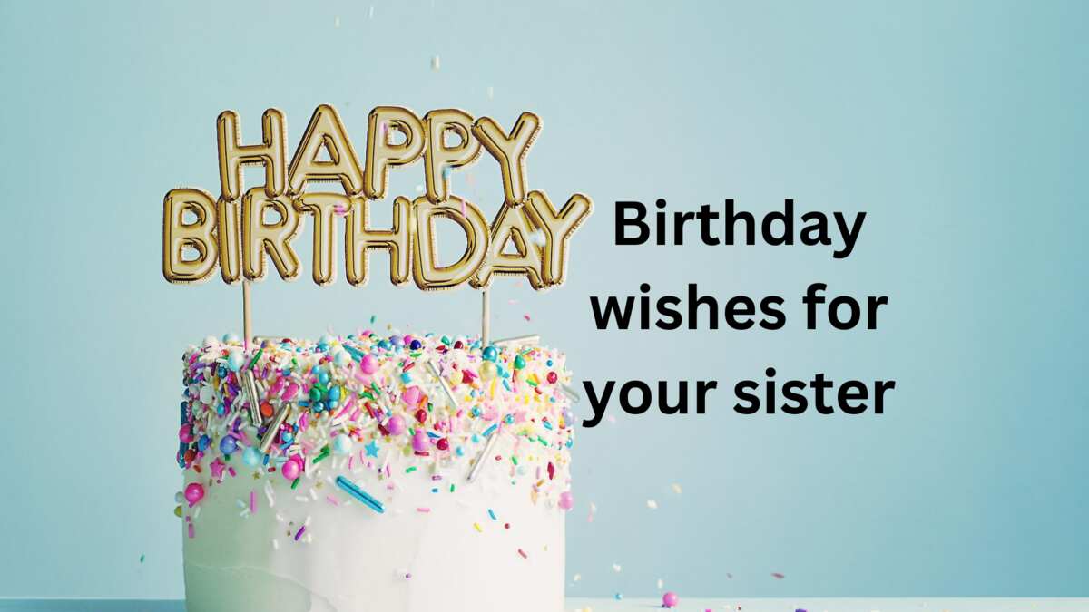 130+ beautiful heart-touching birthday wishes for your sister - Legit.ng