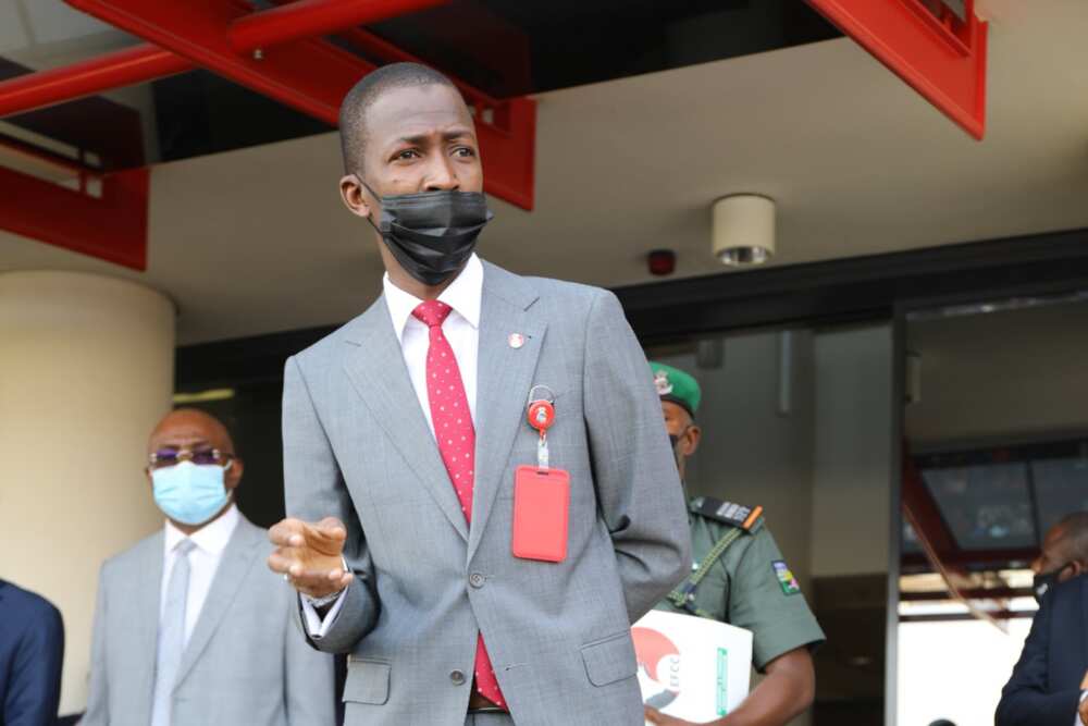 EFCC chairman Bawa says he is hale and hearty.