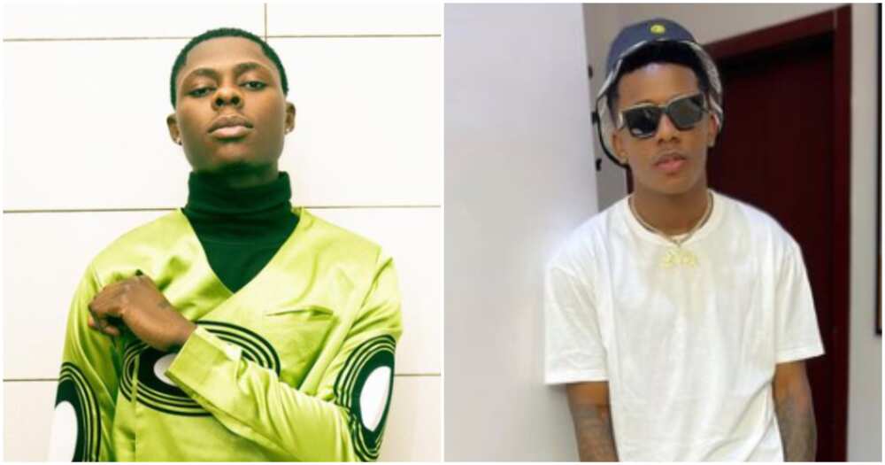Nigeria singers Mohbad and Small Doctor