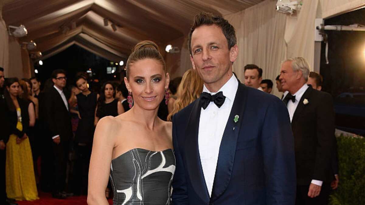 Seth Meyers and fiancÃ©e Alexi Ashe marry