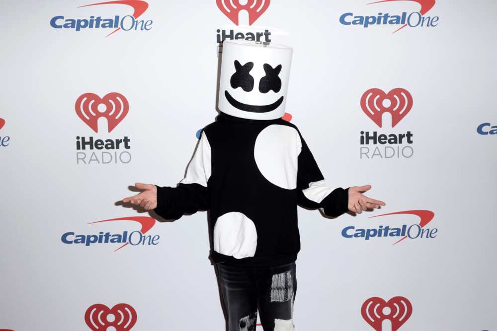 Marshmello attends iHeartRadio Y100's Jingle Ball in Florida