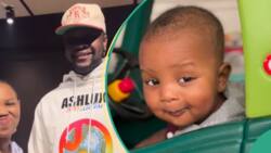 "See as he resemble Vado": Kizz Daniel shares adorable video of new baby, fans gush