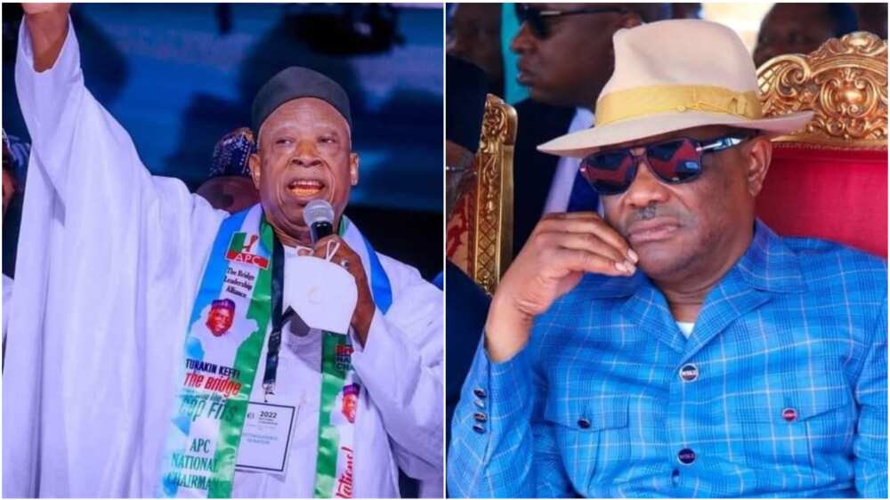 APC/Nyesom Wike/Rivers state/PDP/2023 elections