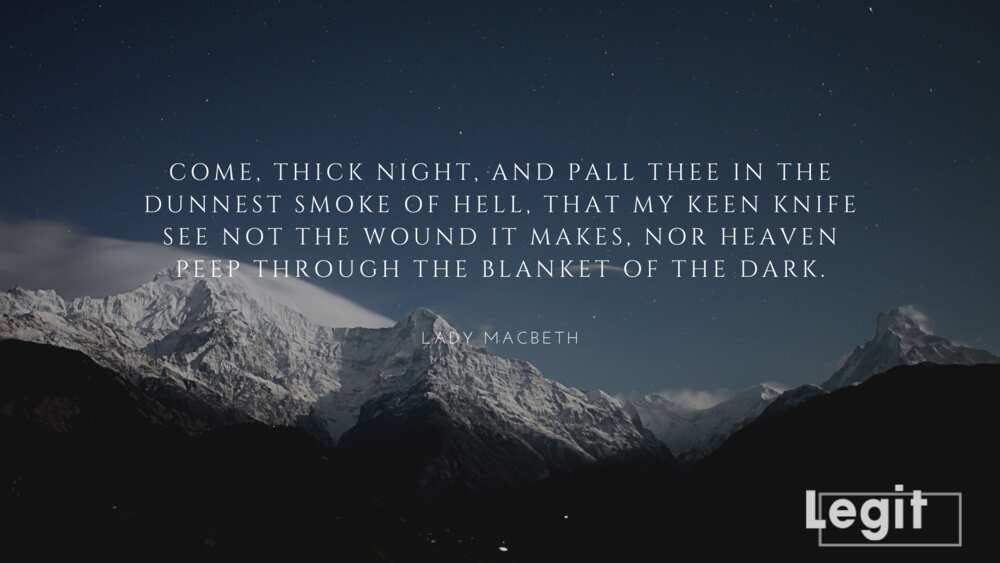 Macbeth key quotes