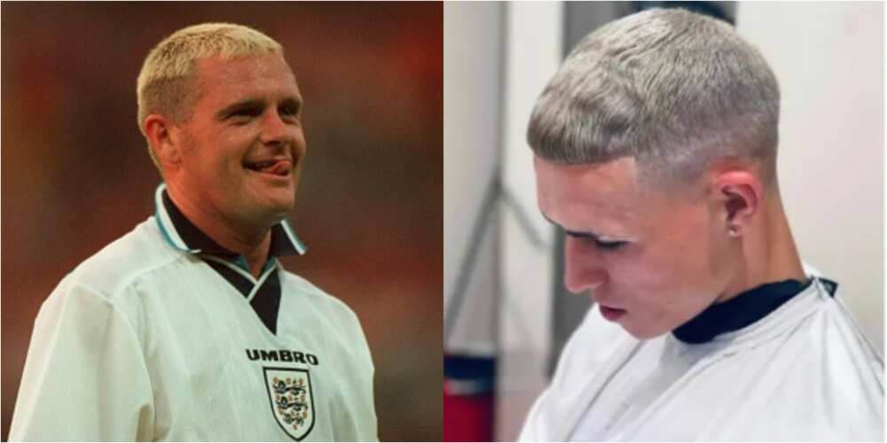 Fans tip Man City star Foden to become hero after dying hair like England's Euro 96' legend