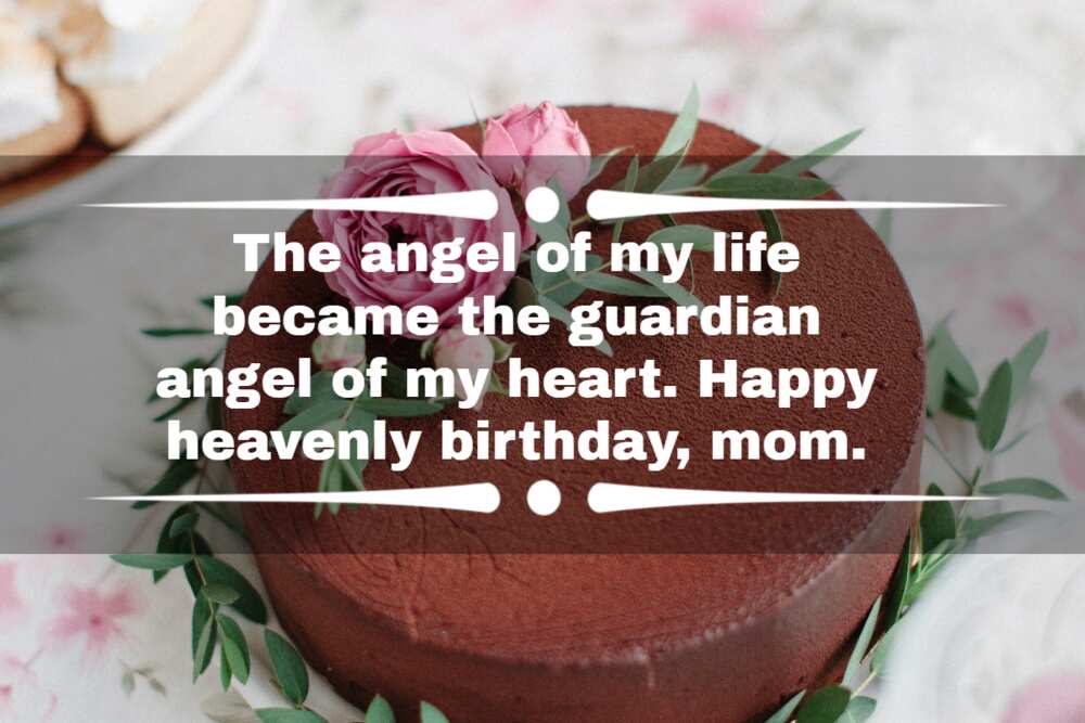 happy birthday heaven mom