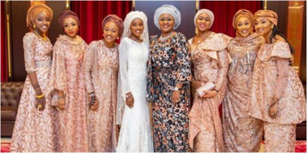 More photos from the wedding of President Buhari's daughter
