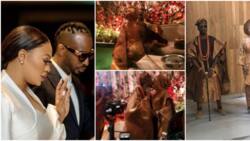 Singer 9ice finally ties the knot with one of his baby mamas in beautiful ceremony (photos, videos)