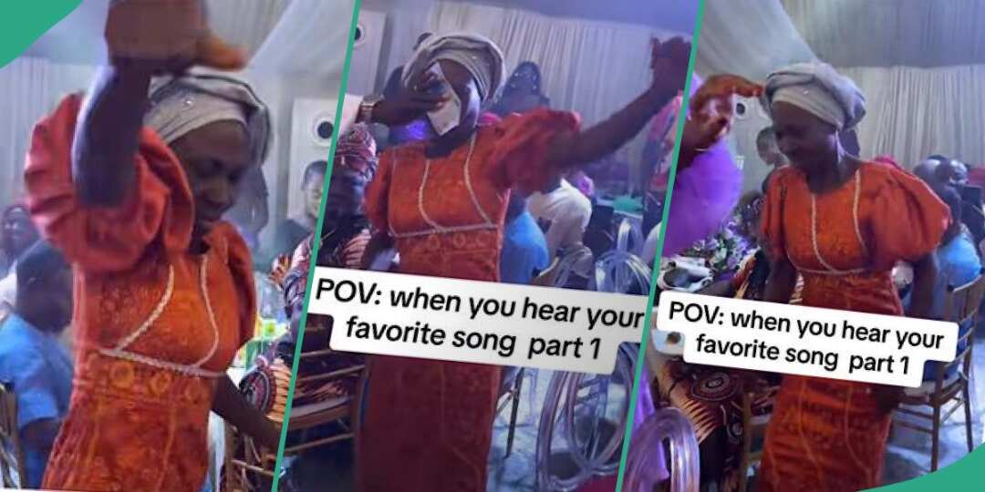 Watch video of Nigerian woman dancing energetically at a wedding party