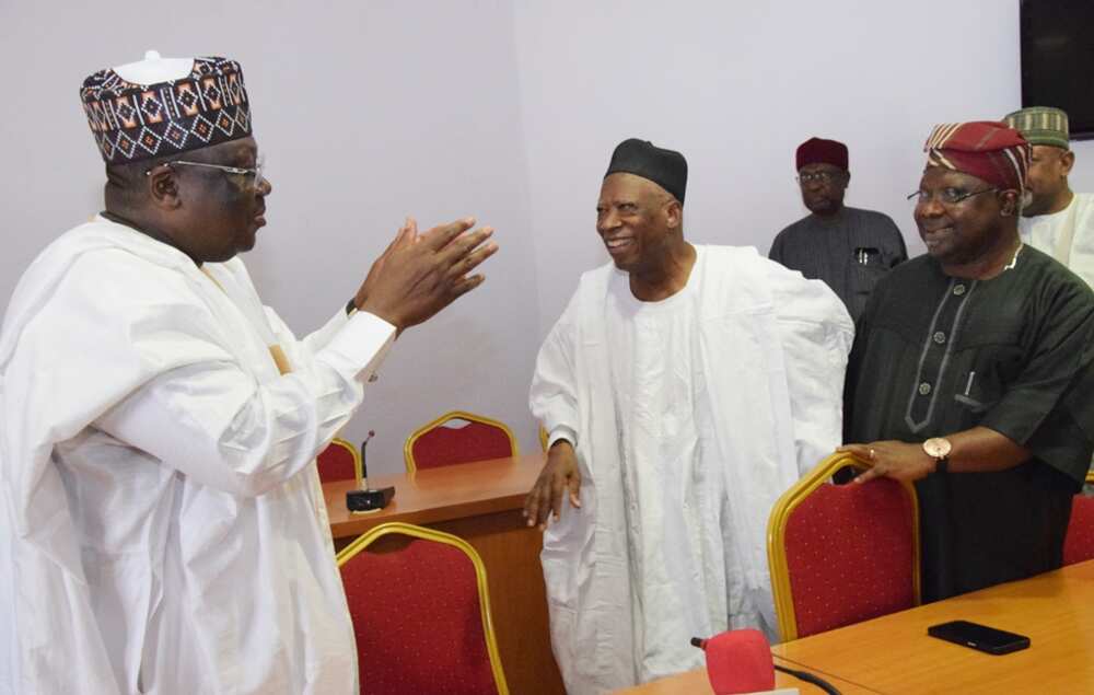 Adamu Abdullahi/APC senators/APC chairman Adamu Abdullahi/APC senators/APC chairman