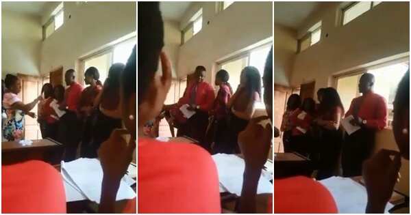 ABUAD student sings ‘all my guys are ballers’ in class as punishment for late coming