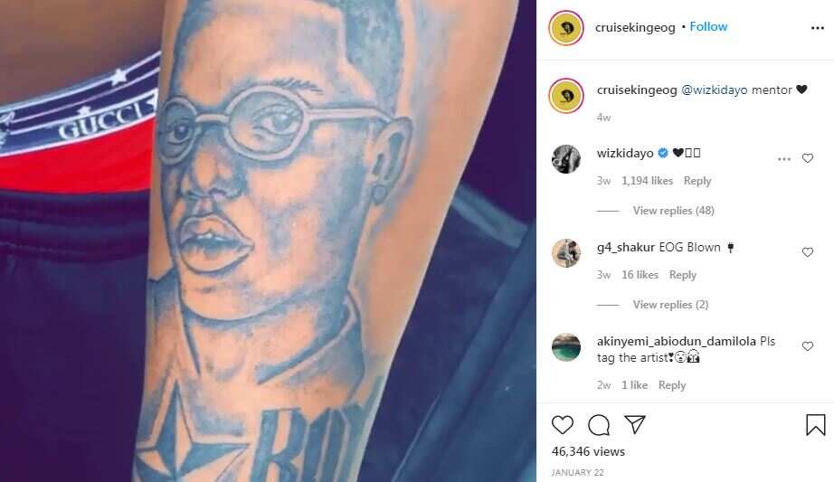 5 Nigerian celebs that fans honoured with tattoos and how they were rewarded