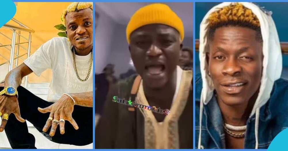 Shatta Wale: Nigerian Rapper Portable In Ghana, Begs Singer For A Collab With Freestyle Video