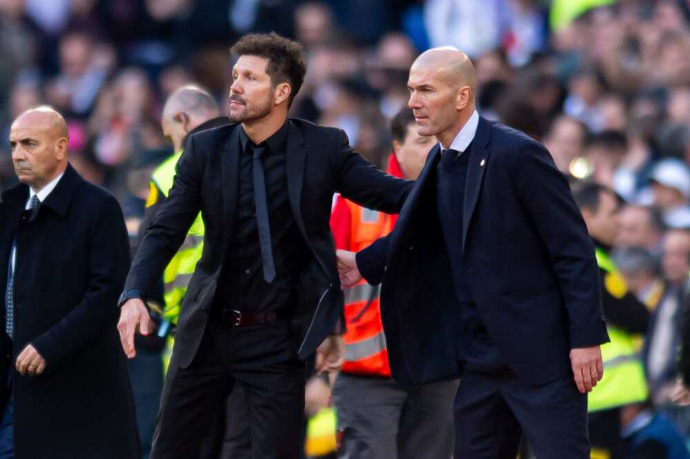 Zinedine Zidane: Real Madrid boss tips Atletico Madrid to win La Liga title