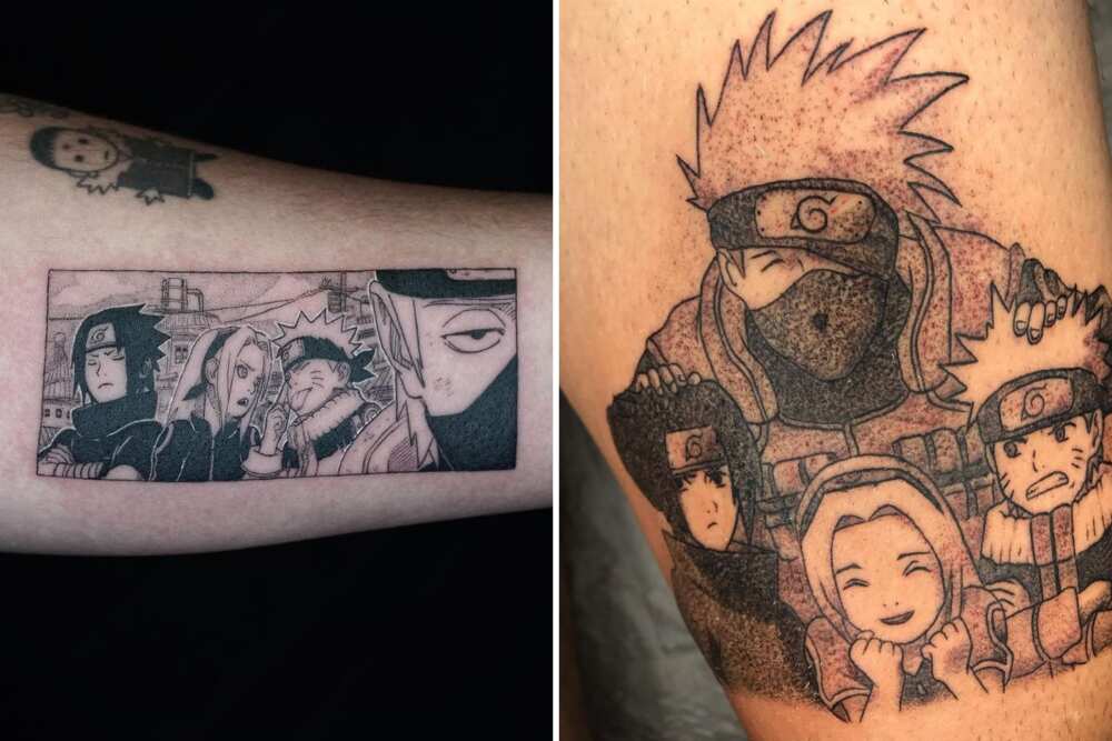 Naruto tattoos