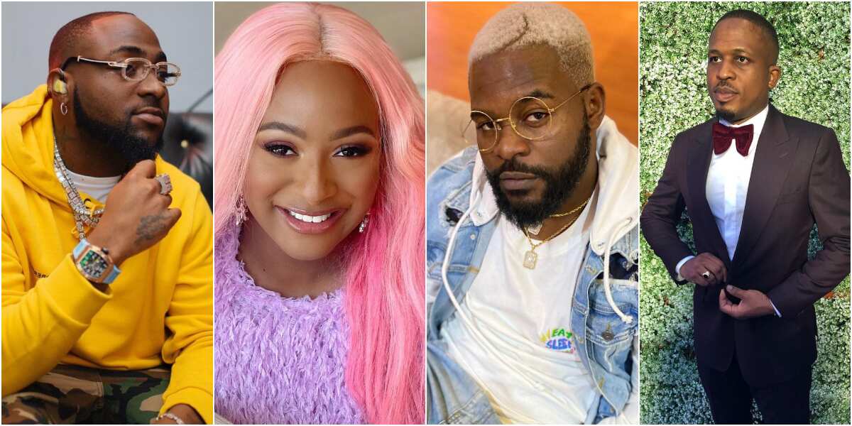 Davido, DJ Cuppy, Falz, 6 other musicians who come from wealthy backgrounds