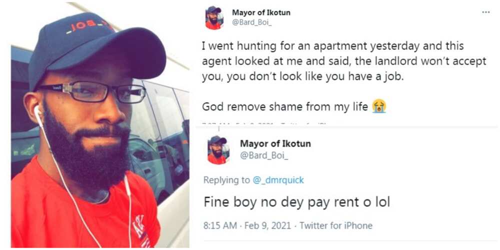 You don't look like you have a job - Nigerian man house hunting experience stirs massive reactions