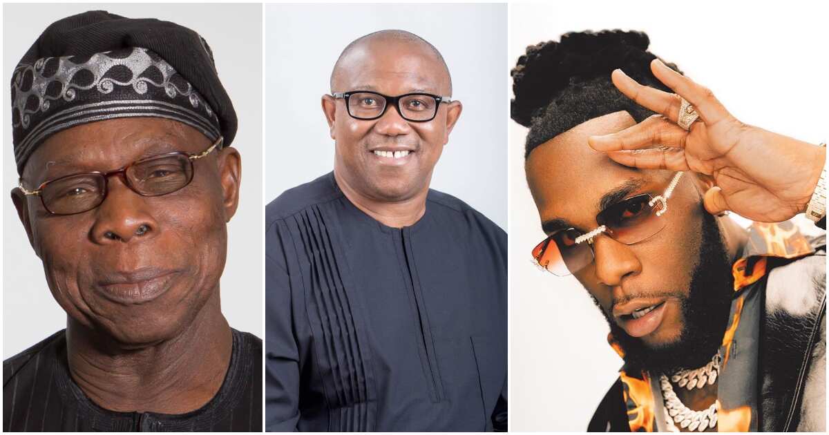 Obasanjo, Peter Obi, Kenya’s Ruto, Burna Boy Tops List of ‘100 Most ...