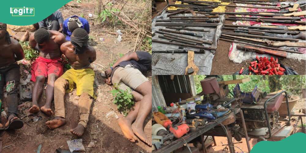 Troops of the Nigerian Army raided the hideout of IPOB in Delta State