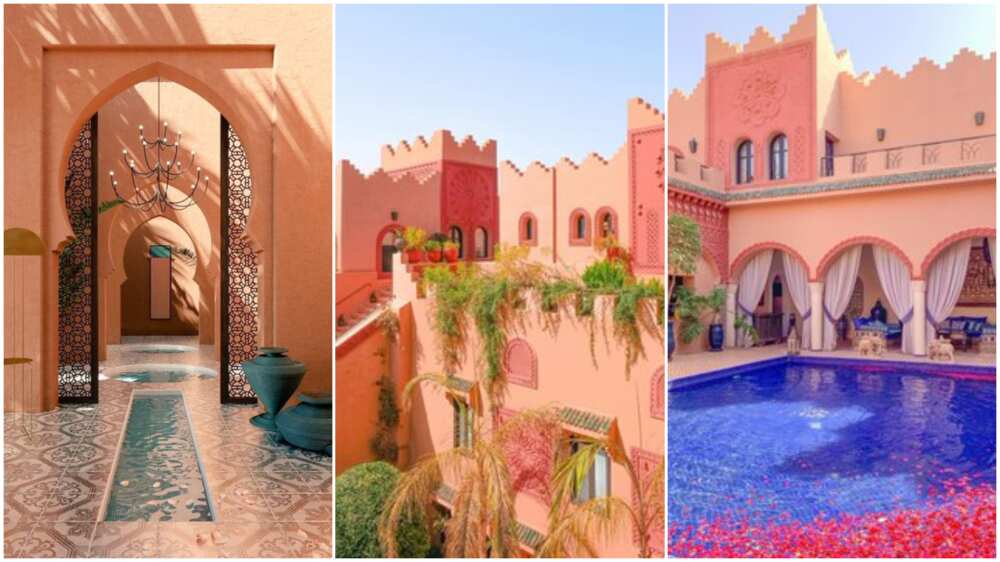 Beautiful architectural design in Morocco makes people who to visit the country