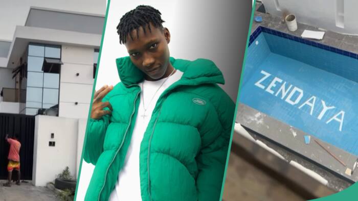 "Me and My oga we are twinning": Zinoleesky goes on live to clear rumours about his new house