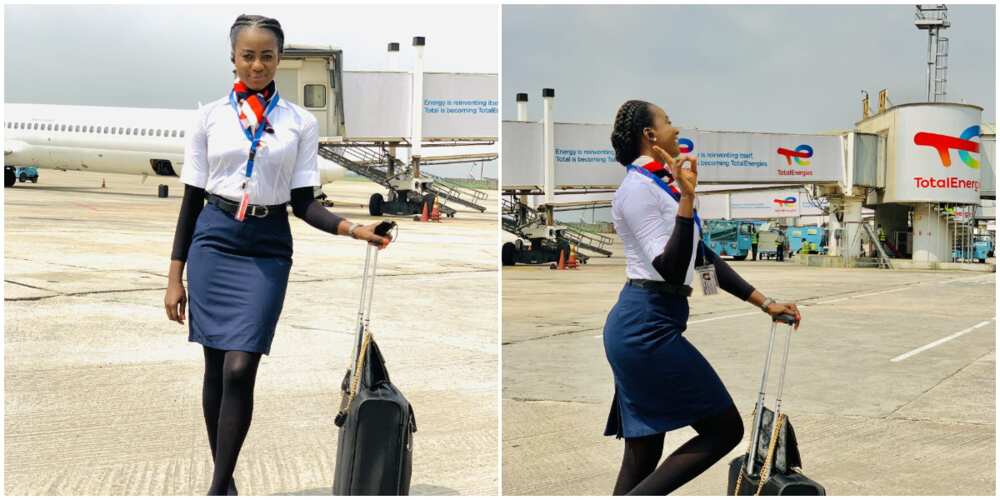 Reactions as Nigerian lady shows up for job test she wasn't invited for and got employed