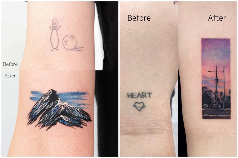 Tattoo cover-up ideas