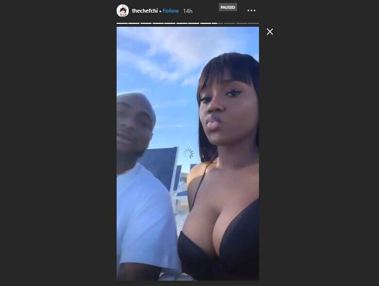 Davido’s girlfriend Chioma’s ‘fuller oranges’ spark pregnancy rumour (photos)