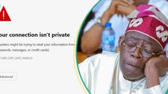 "Attackers might steal your information": Nigerian govt&#ffcc66;s official website outdated, unsafe to use