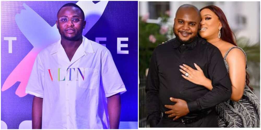 Nigerians pounce on Ubi Franklin for sharing 'Thank God' post amid baby mama's crashed marriage