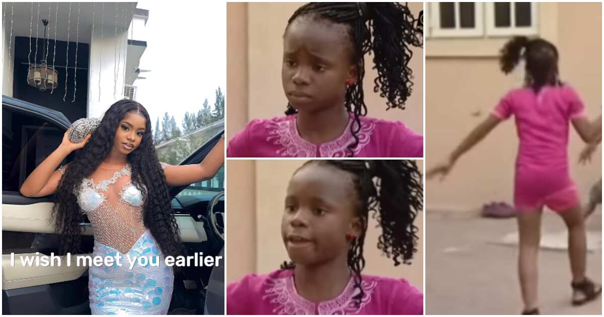 Check out how fans reacted to a funny throwback video of Iyabo Ojo's daughter Priscy before she became a slay queen