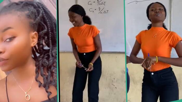 Student celebrates as she becomes first woman to get married in her department, flash wedding ring