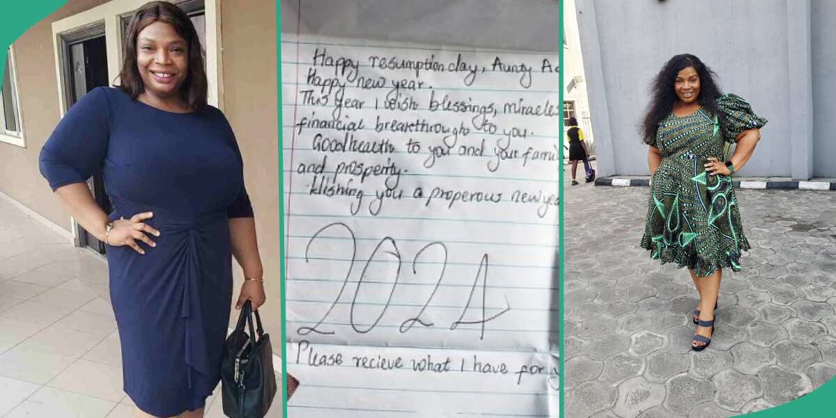 Teacher shares note her student gave her, makes Nigerians emotional