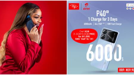 1 Charge for 3 Days: itel P40 is the Perfect Big Battery Smartphone for Nigerians