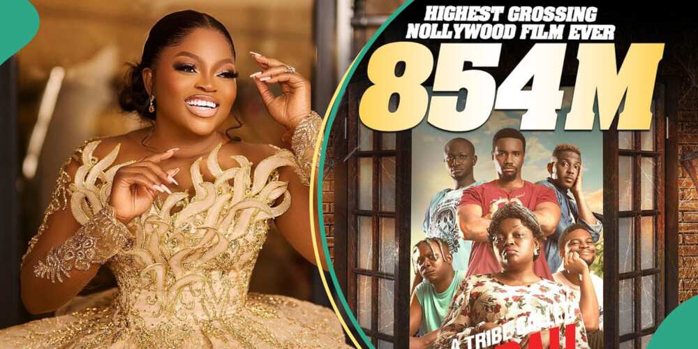 Funke Akindele's 'A Tribe Called Judah' becomes highest grossing movie ever.