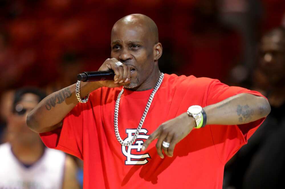 Rapper DMX performs during week five of the BIG3 three-on-three basketball league at UIC Pavilion