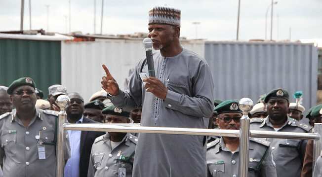 Presidency says customs service is not opening its portal for recruitment
