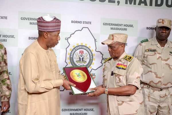 Terrorism: Zulum receives Cameroonian military delegates