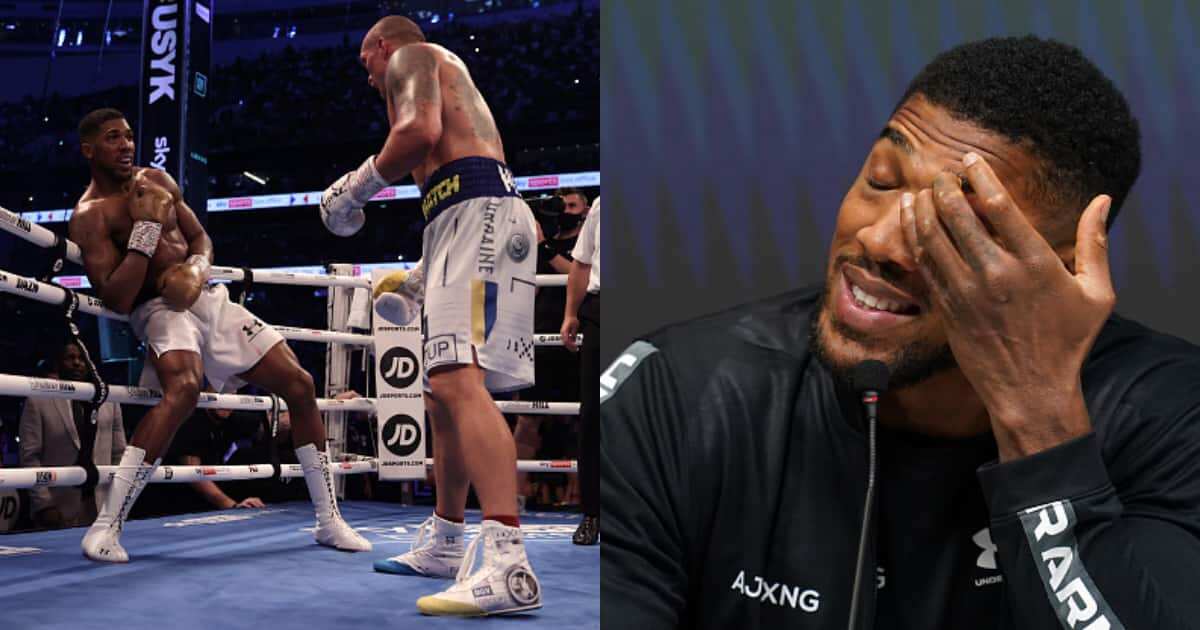 Joshua quickly rushed to the hospital for suspected eye injury after loss to Usyk