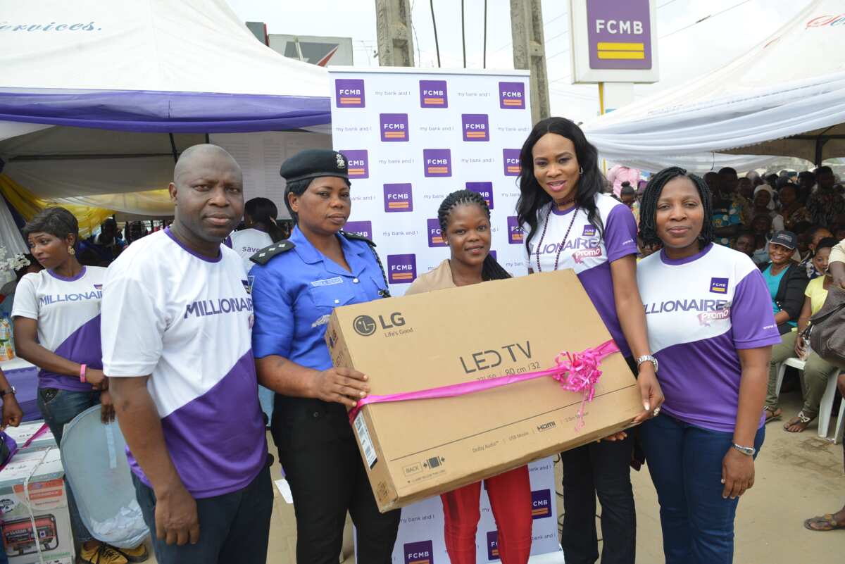 FCMB rewards 2,576 customers with millions, gifts in Millionaire Promo Season 5