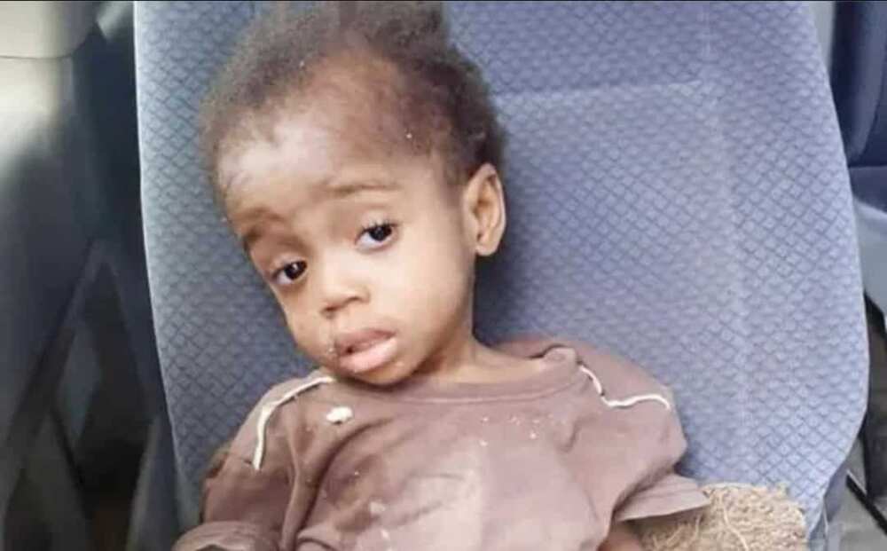 Toddler rescued after being locked up for days in uncompleted building