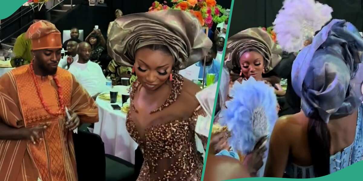Nigerians in Scotland create buzz with lively wedding-themed celebration, showcasing rich cultural traditions in authentic attire