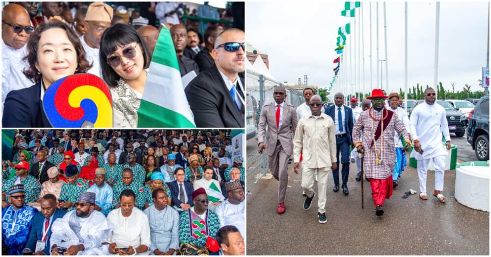Adams Aliyu Oshiomhole, Bola Tinubu, APC, Kashim Shettima, Eagles Square Adams Aliyu Oshiomhole, Bola Tinubu, APC, Kashim Shettima, Eagles Square