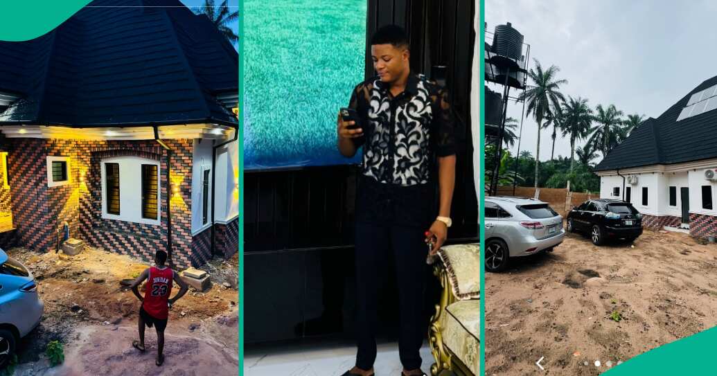 OMG! Nigerian man showcases his newly built house, captures the exquisite interior