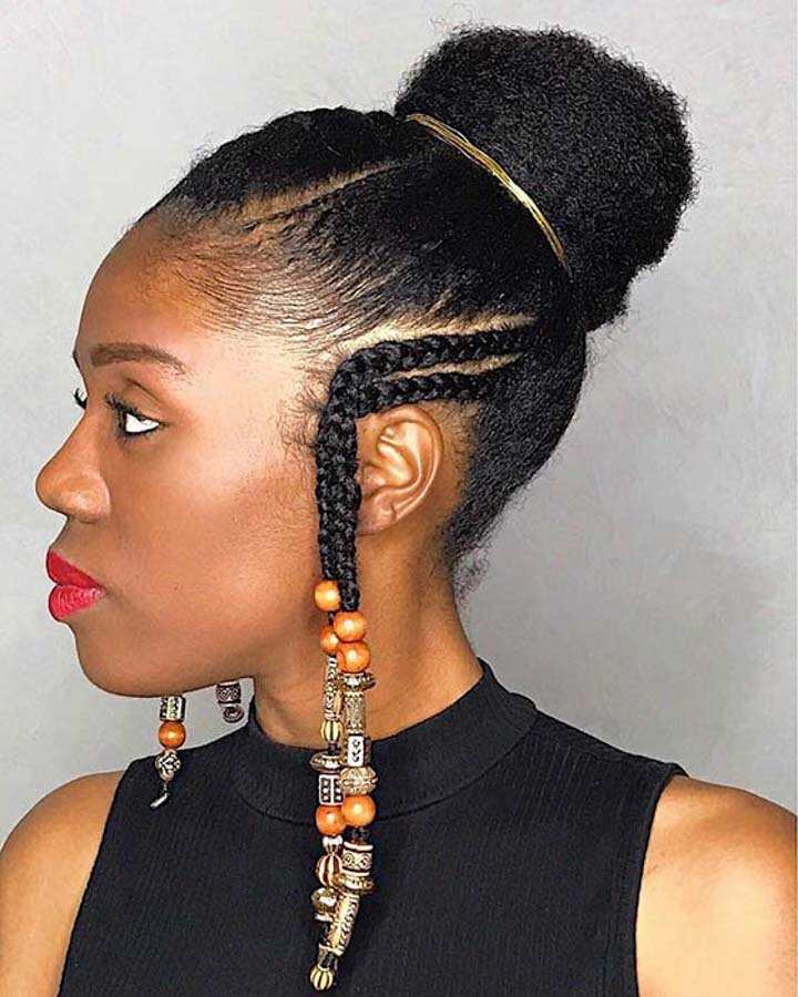 50+ trending gel up hairstyles for black ladies in 2024 