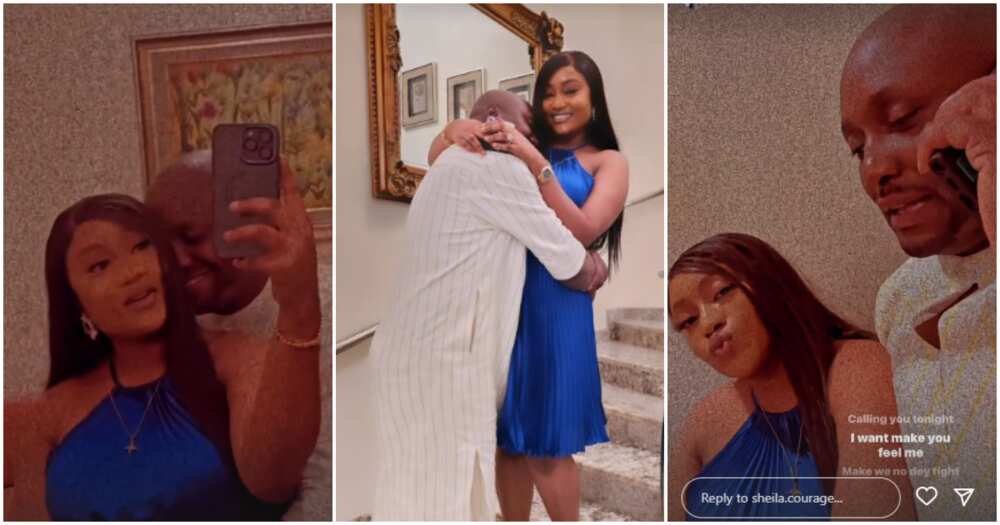 Romantic photos and videos of Davido's Isreal DMW and wife.