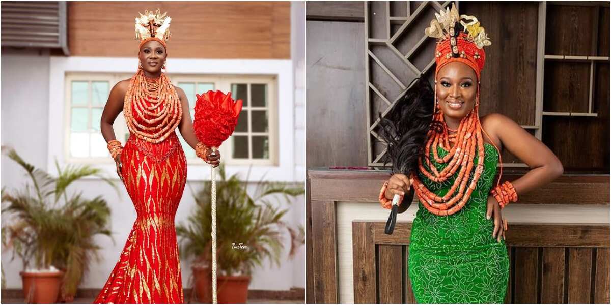 It's all of them for us: Mercy Johnson, Mo Bimpe, 2 other celebs that rocked the Edo outfit to perfection