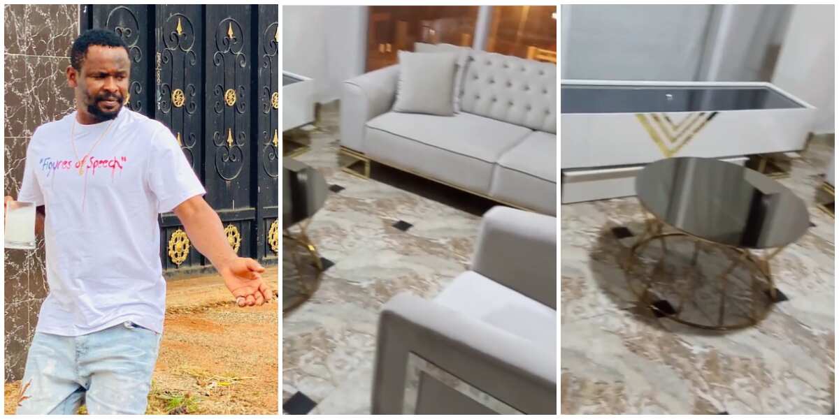 Nollywood actor Zubby Michael splashes N6.3 million on luxury furniture for his home
