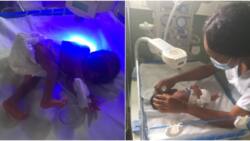 After his mother dumped him at the cemetery, this baby is being shown love by Nigerians as donations roll in