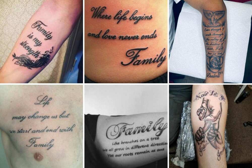 meaningful family tattoos quotes